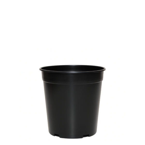 140mm STD BLACK POT - 2 Litre Volume (140mm Height) - Growing On & Retail Display Pot