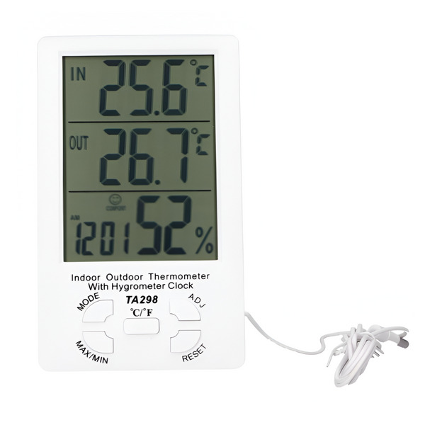 Digital Themometer Hygrometer  – Indoor Comfort and Outdoor Awareness