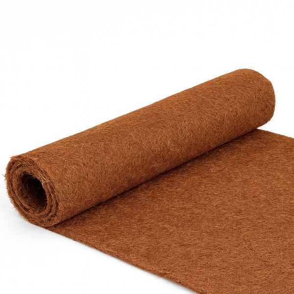 Premium rubberised Coir Fibre Roll - 150cm x 50cm - Versatile Liner and Control for Gardening & Pets