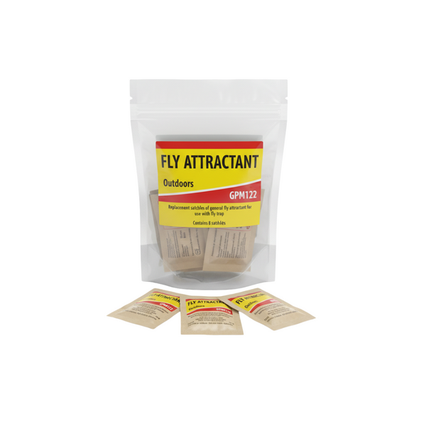 Fly Attractant – High-Efficacy Replacement Lure Satchels (8-Pack)