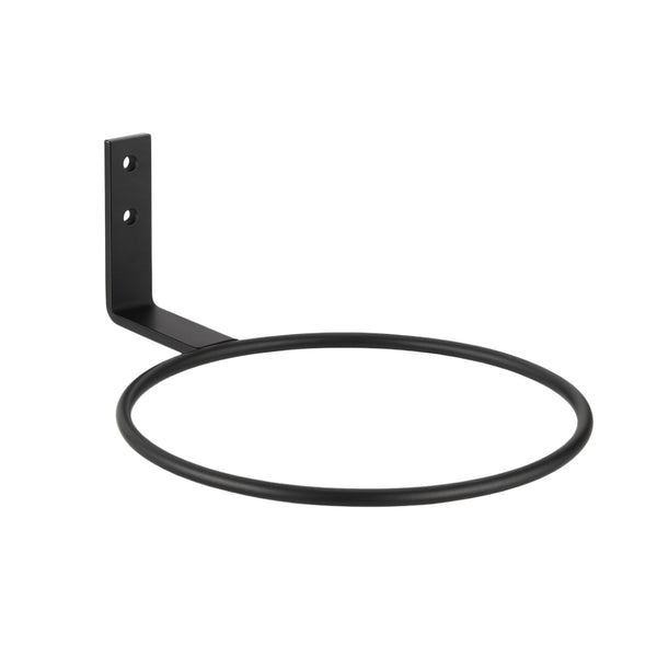 Plant Ring Bracket - 150mm Diameter, Heavy Duty Steel - Wall-Mounted Support for Pots and Containers