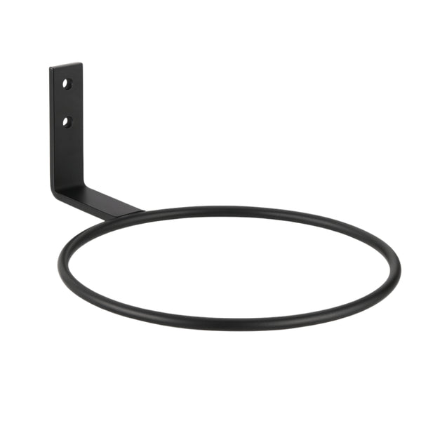 Plant Ring Bracket - 200mm Diameter, Heavy Duty Steel - Robust Wall-Mount Support for Pots and Large Containers
