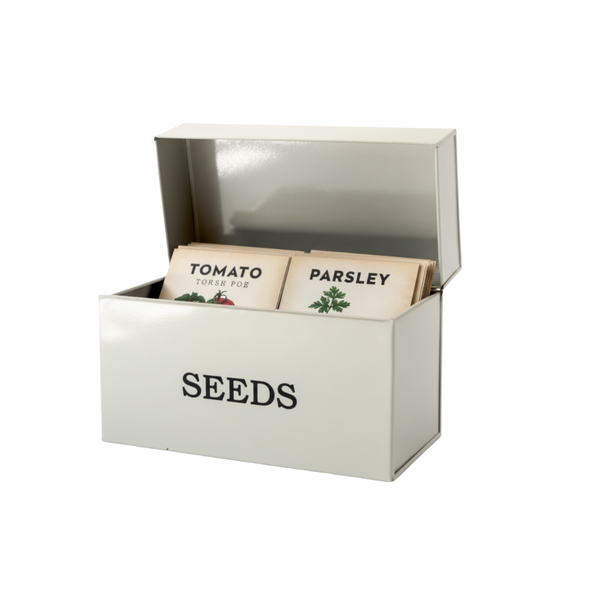 Ryset Seed Storage Tin – Tough Steel Storage for a Tidy, Pest-Safe Seed Collection