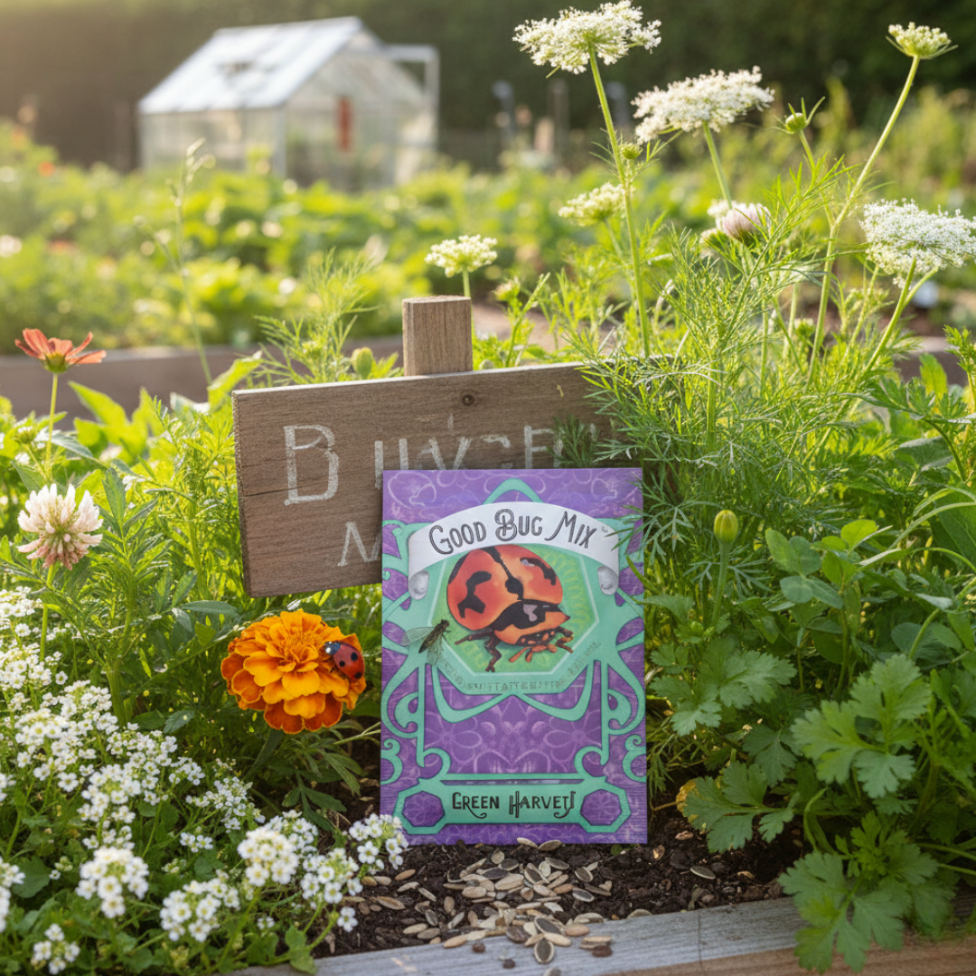 Good Bug Seed Mix – Attract Beneficial Insects & Boost Garden Health