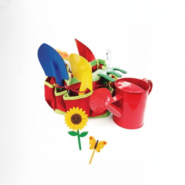 Adventure Awaits! 8 Piece Kids Garden Tool Set