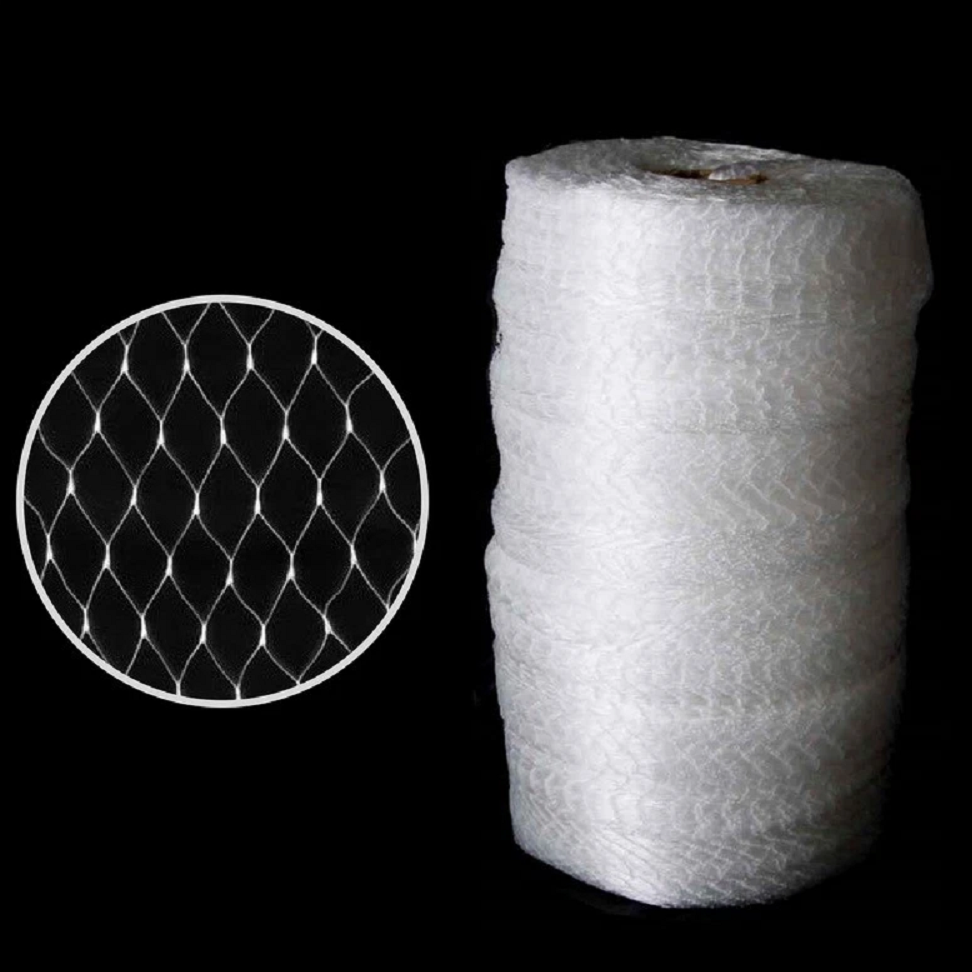 Polyweb Netting Extruded Bird Netting - 4m x 100m - Durable Polyethylene Mesh for Gard
